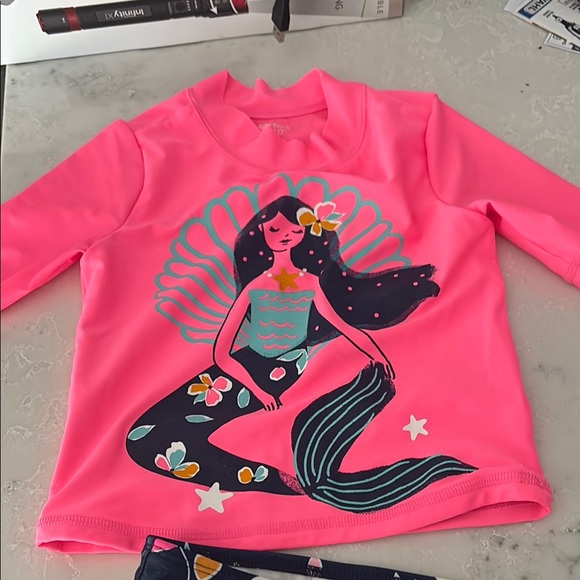 Kids Swim Set - Pink Mermaid Design - Picture 3 of 3